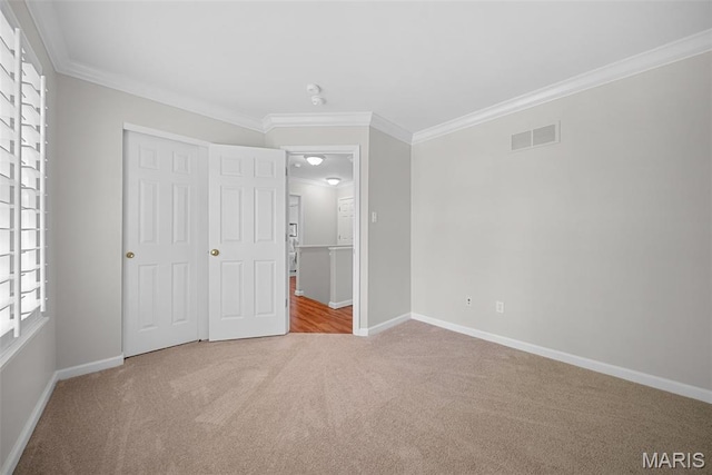 35 Heatherwood Ct, Ofallon, MO 63368 - unfurnished bedroom with carpet flooring and ornamental molding
