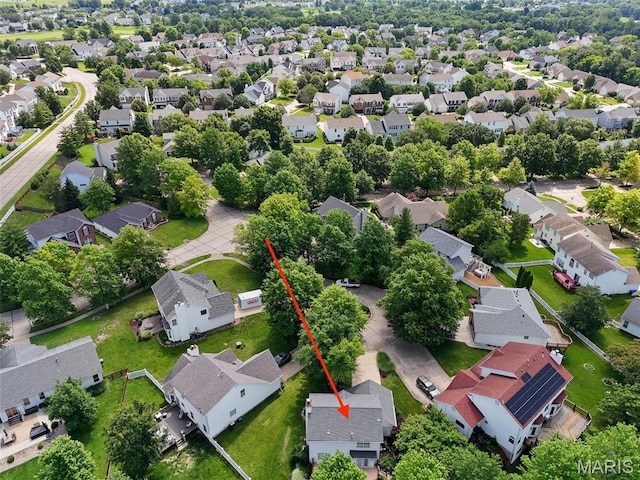 35 Heatherwood Ct, Ofallon, MO 63368 - aerial view of residential area