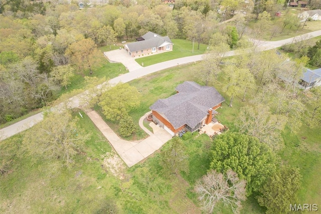 1304 Napoleon Dr, Bonne Terre, MO 63628 - aerial view of property and surrounding area