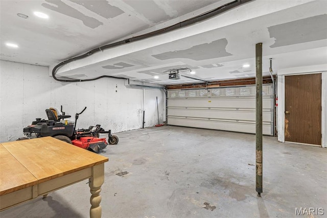 1304 Napoleon Dr, Bonne Terre, MO 63628 - garage with a garage door opener