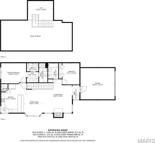14 Berry Patch Ln, Glen Carbon, IL 62034 - floor plan / room layout