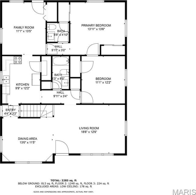 1404 Lemon St, Highland, IL 62249 - view of home floor plan
