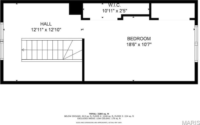 1404 Lemon St, Highland, IL 62249 - view of room layout