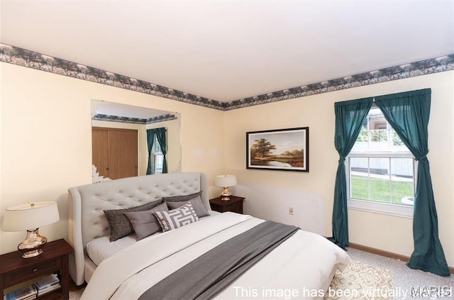 7416 Triwoods Dr Unit A, Saint Louis, MO 63119 - bedroom with light colored carpet and baseboards
