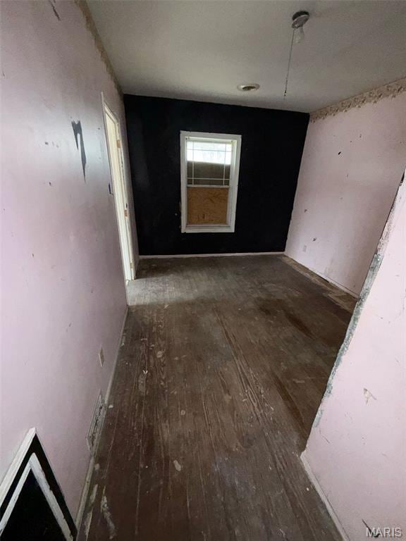 6966 Front St, Barnhart, MO 63012 - unfurnished room featuring hardwood / wood-style flooring