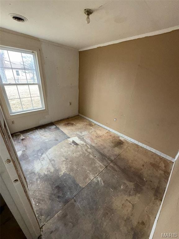 6966 Front St, Barnhart, MO 63012 - unfurnished room with crown molding