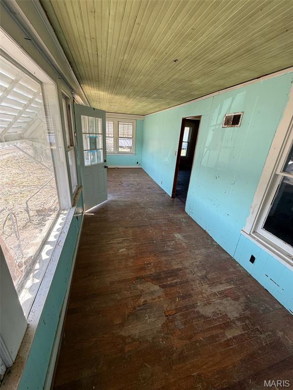 6966 Front St, Barnhart, MO 63012 - view of unfurnished sunroom