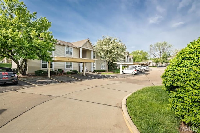 846 Sugar Valley Ct Unit 4, Saint Peters, MO 63376 - view of front of property with covered and uncovered parking