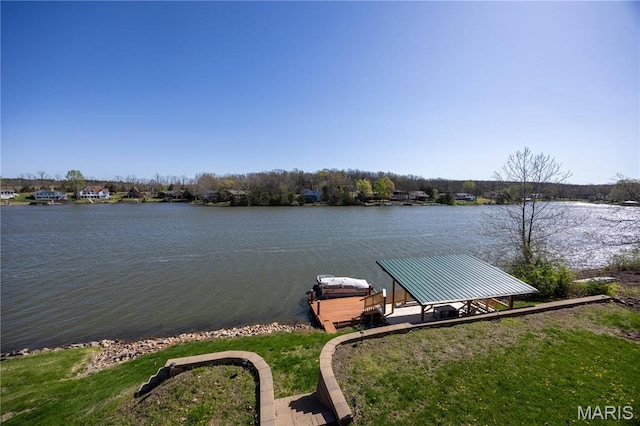 1753 Rue Marseilles, Bonne Terre, MO 63628 - dock featuring a water view