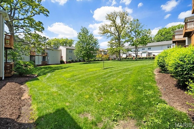 9005 Cardinal Ter, Saint Louis, MO 63144 - view of green lawn with a residential view