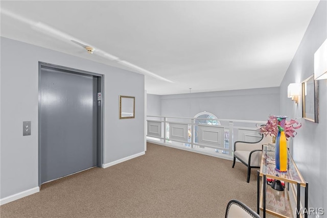 526 Sarah Ln Unit 27, Saint Louis, MO 63141 - sitting room with carpet and baseboards