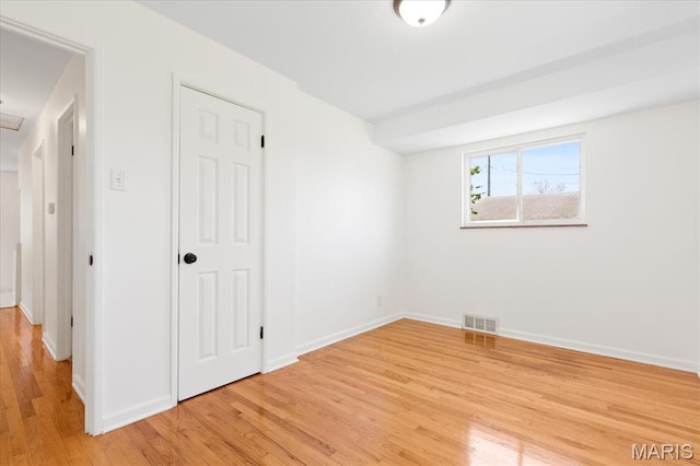 656 Beatrice Ave, Saint Louis, MO 63125 - empty room with light wood-style floors and baseboards