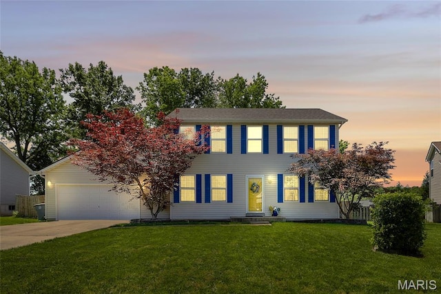 510 Duke William Ct, Ofallon, MO 63366 - colonial inspired home featuring driveway, a garage, and entry steps