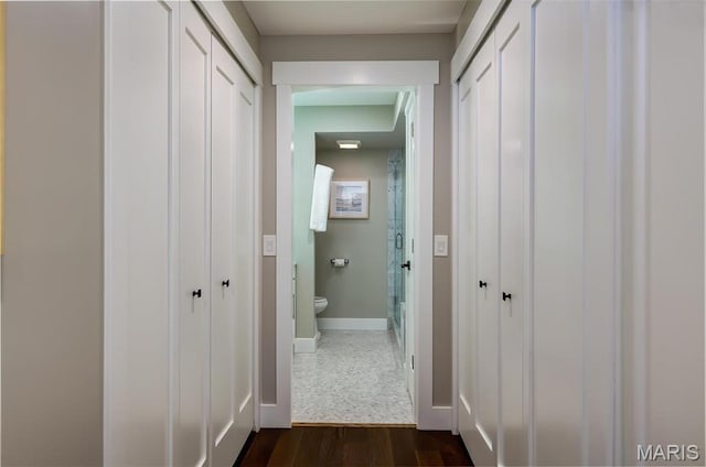 122 N Central Ave Unit A, Saint Louis, MO 63105 - hall with baseboards