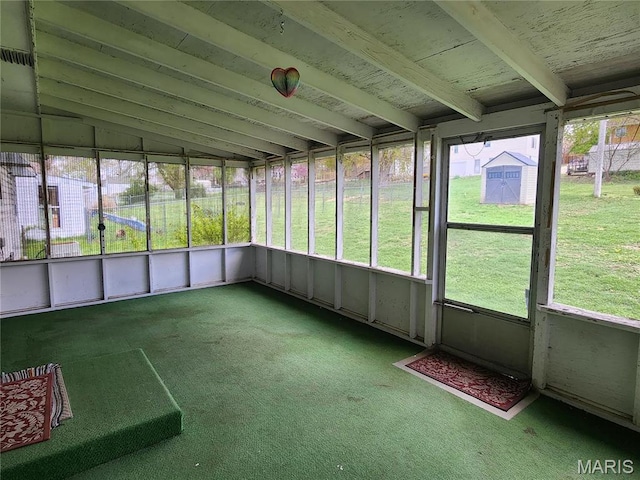 4028 Mcmasters Ave, Hannibal, MO 63401 - unfurnished sunroom with healthy amount of natural light