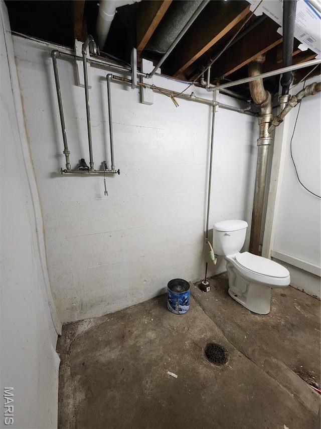 4028 Mcmasters Ave, Hannibal, MO 63401 - view of unfinished below grade area