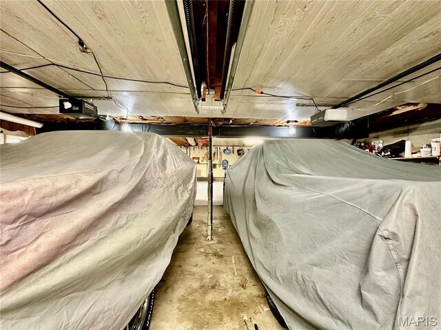 34 Kathryn Dr, St James, MO 65559 - garage featuring wood ceiling