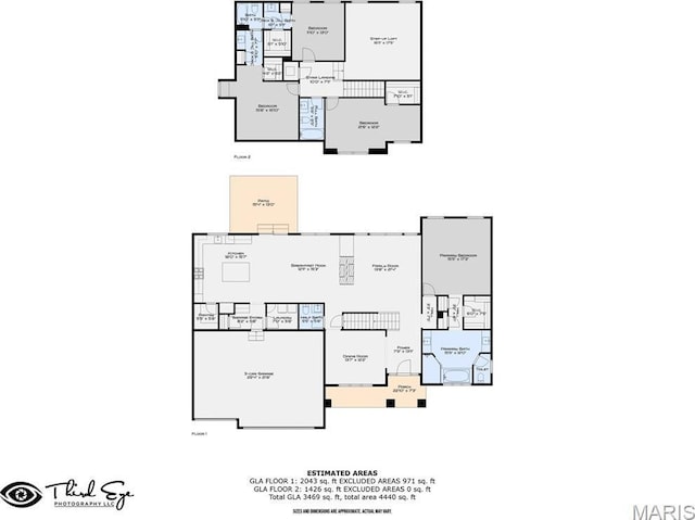 207 Castle Stuart Ct, Dardenne Prairie, MO 63368 - floor plan / room layout