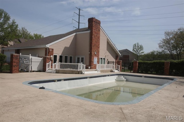 1340 Holgate Dr Unit F2, Ballwin, MO 63021 - view of pool with a deck