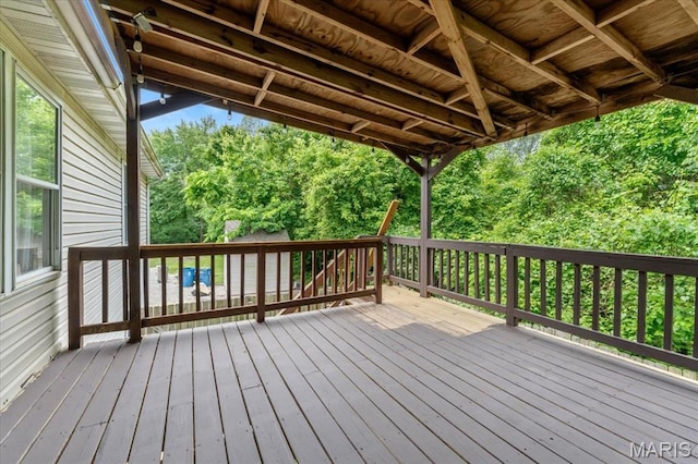 2305 Loretta Ln, Collinsville, IL 62234 - view of deck