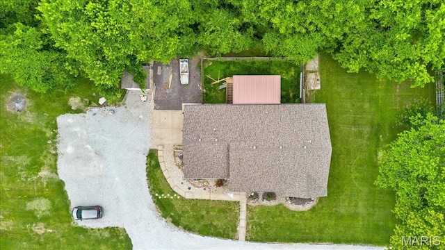 2305 Loretta Ln, Collinsville, IL 62234 - view from above of property