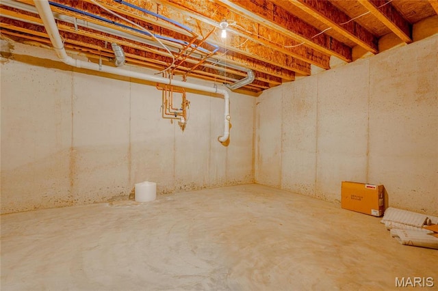 734 Fuhrmann Ter, Glendale, MO 63122 - view of unfinished below grade area