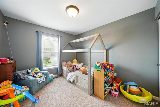 6346 Twin Springs Blvd, Cedar Hill, MO 63016 - recreation room featuring carpet flooring and baseboards