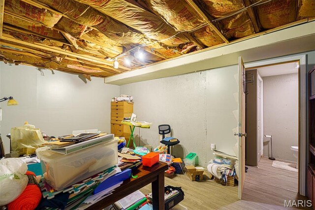 10280 County Road 3110, Rolla, MO 65401 - finished basement featuring wood finished floors