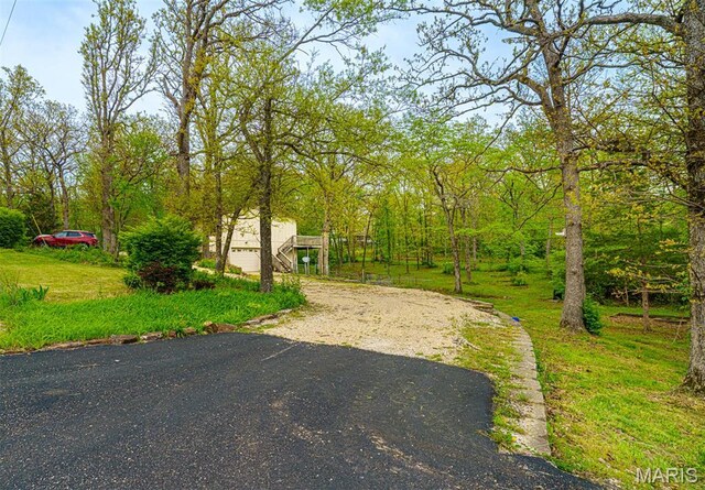 10280 County Road 3110, Rolla, MO 65401 - view of grassy yard featuring driveway