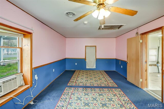 225 Whitelaw Ave, East Alton, IL 62024 - unfurnished room with ceiling fan