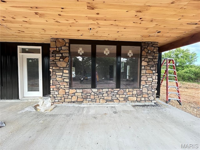 1311 County Road 4180, Salem, MO 65560 - doorway to property with stone siding