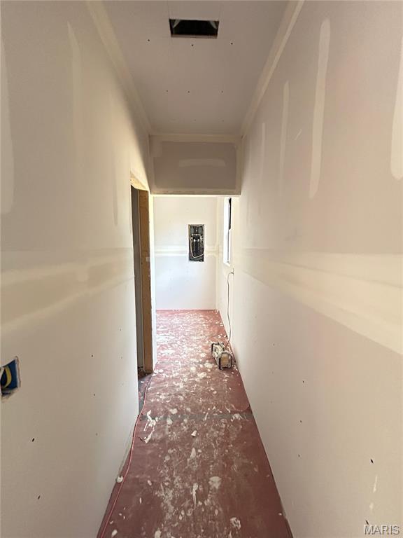 1311 County Road 4180, Salem, MO 65560 - hallway featuring crown molding