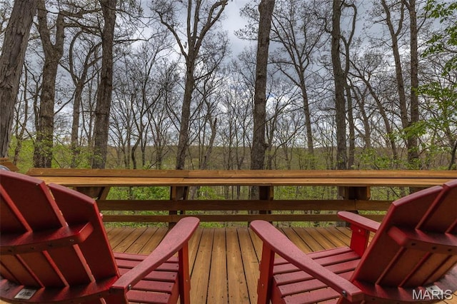 1556 Bliss Lake Dr, Innsbrook, MO 63390 - view of deck