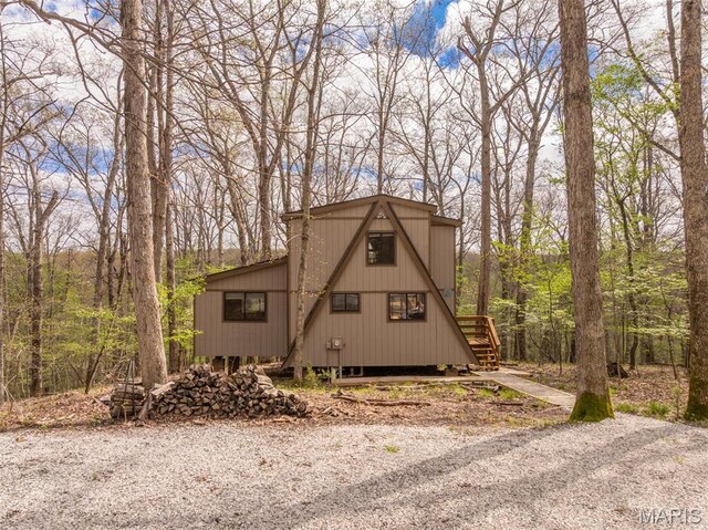 1556 Bliss Lake Dr, Innsbrook, MO 63390 - view of outbuilding with stairs