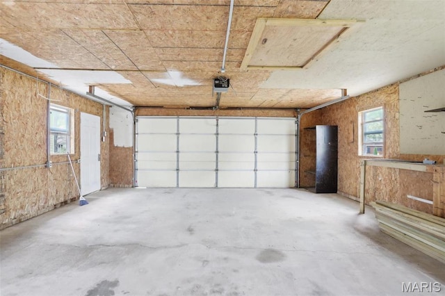 21839 Dove Ln, Carlyle, IL 62231 - garage featuring a garage door opener