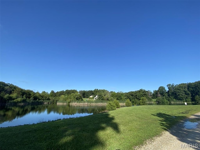 19113 Bent Oak Dr, Warrenton, MO 63383 - water view featuring a heavily wooded area