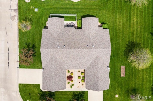 view of subject property