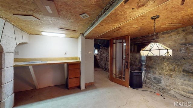 921 Morrison Ave, Saint Louis, MO 63104 - view of unfinished below grade area