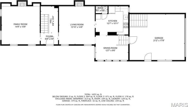 921 Morrison Ave, Saint Louis, MO 63104 - room layout