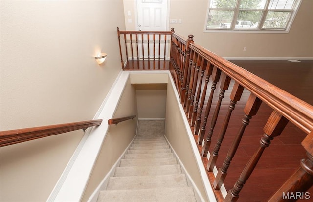 19252 Lambert Ln, Waynesville, MO 65583 - stairs with baseboards