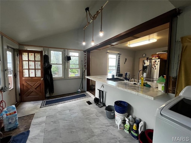 114 S Water St, Truesdale, MO 63380 - washroom featuring washer / clothes dryer