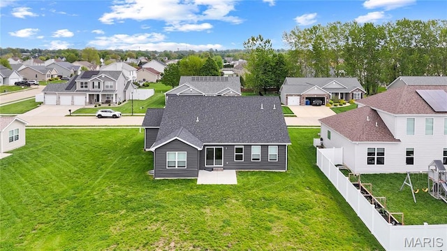 3553 Chippewa Dr, Shiloh, IL 62221 - aerial perspective of suburban area