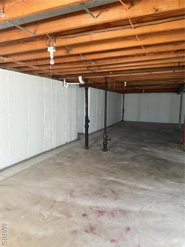11 Forrester Dr, Manchester, MO 63011 - view of unfinished basement