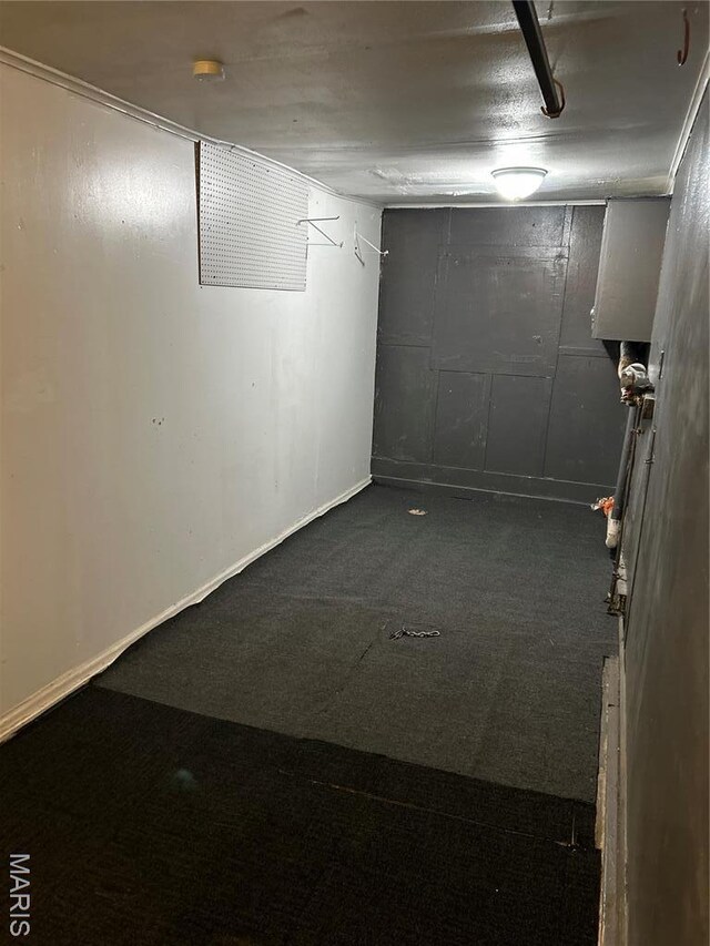 10140 Mayfair Dr, Saint Louis, MO 63136 - below grade area with carpet floors