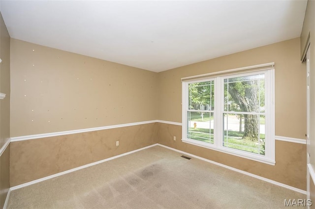 739 Muir View Dr, Ballwin, MO 63011 - carpeted spare room featuring baseboards
