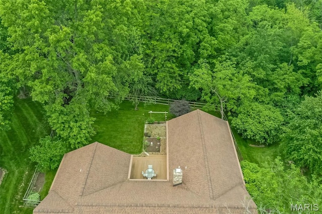 739 Muir View Dr, Ballwin, MO 63011 - aerial view of property and surrounding area