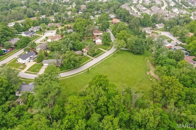 739 Muir View Dr, Ballwin, MO 63011 - aerial view of residential area