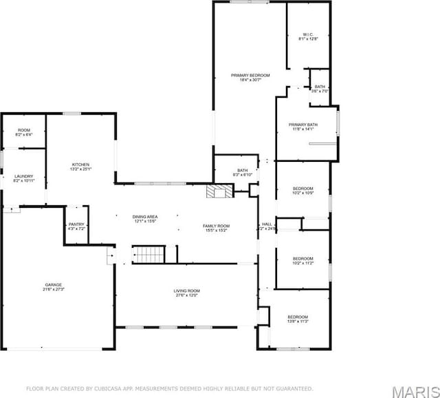 739 Muir View Dr, Ballwin, MO 63011 - property floor plan