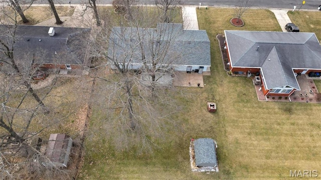 view of subject property