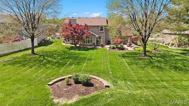109 Pleasant Ridge Dr, Edwardsville, IL 62025 - view of yard featuring a patio area